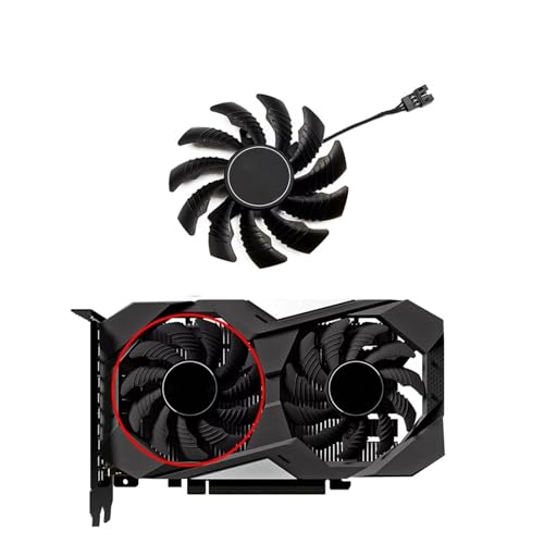 muyihui Ventole PLD08010S12HH da 78 mm for scheda video GTX