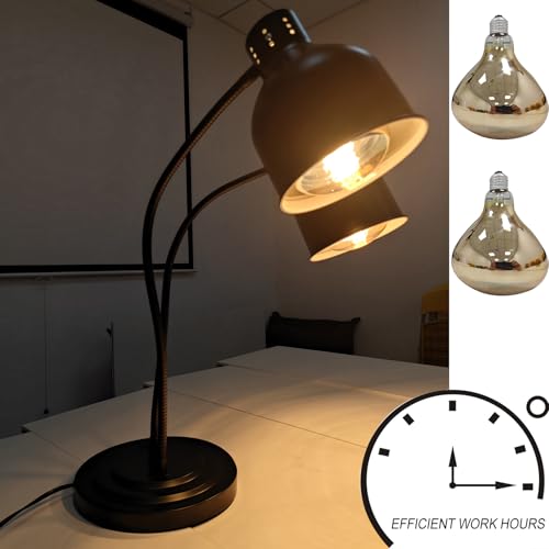Hudabaidi B2H 2-Head Food Heat Lamp Warmer thumb #2