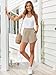 Trendy Queen Womens Sweat Shorts Casual Summer Comfy Lounge Athletic Shorts Elastic Cotton Running Shorts High Waisted Shorts Khaki S