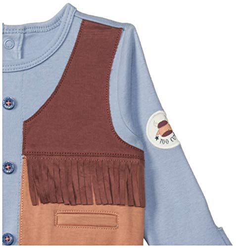 Image of miniklub Baby Front Open Long Sleeve Knitted Cotton Multi Color Solid Sleepsuit With Bib (0-3M)