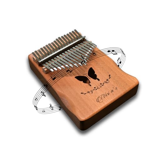Loyajun Kalimba Thumb Plano 17keys Wooden Portable Finger Plano for Kids,Calimba,Musical Instuments Gift for Adults