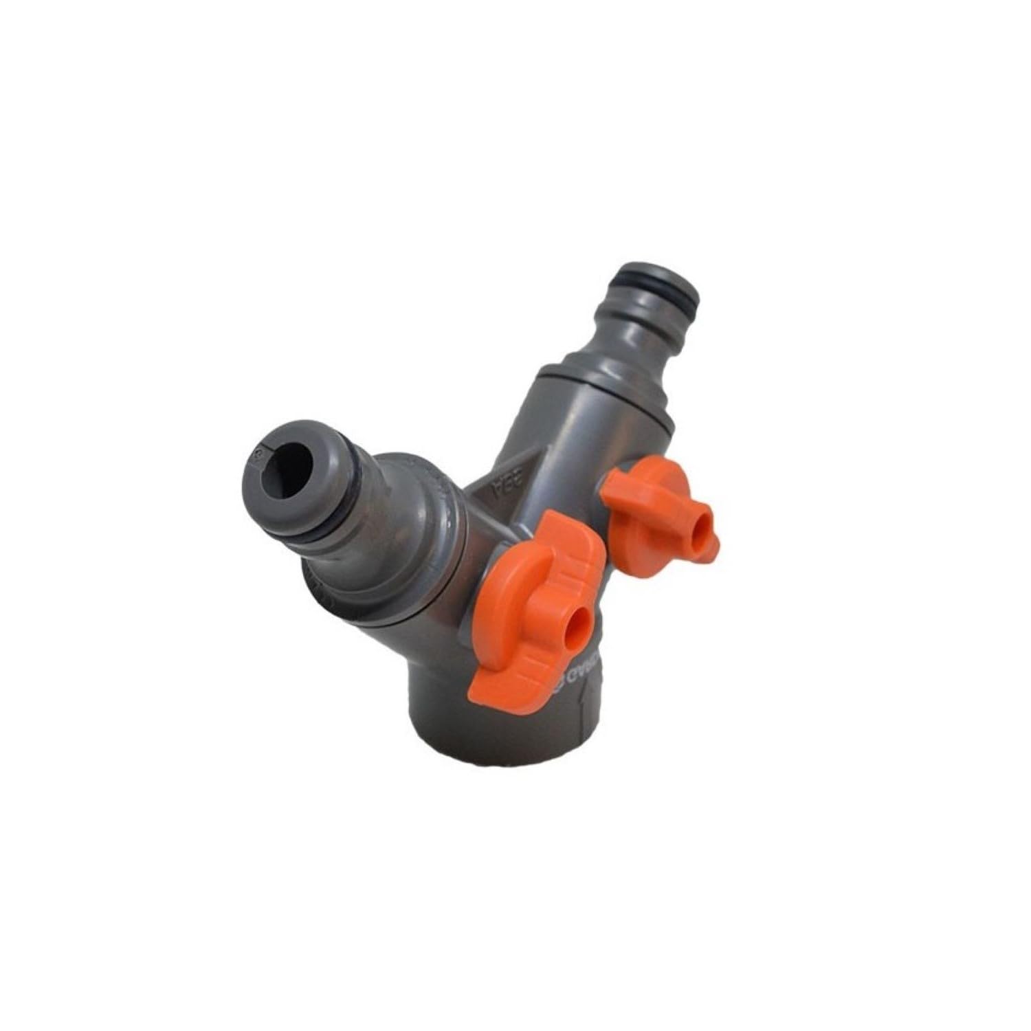 Twin-Tap Connector G 3/4", Black - Image 3