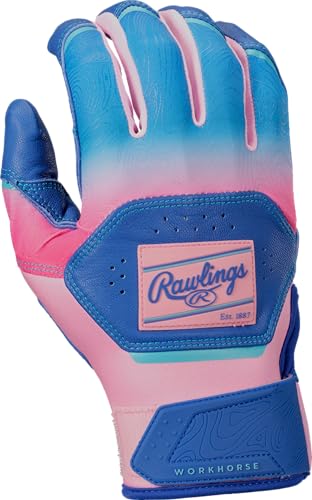 Image of Rawlings | Workhorse Baseball Batting Gloves | Youth Sizes | Multiple Colors