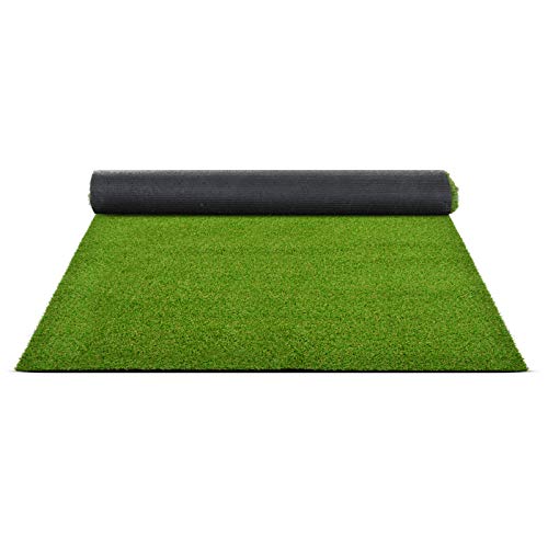 Premium kunstgrastapijt/tuingazon ‘Riviera’ voor balkon, terras & tuin | Polypropyleen en Latex | 100 x 200 cm | hoogte… - Afbeelding 6