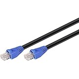 Goobay Kabel krosowy zewnętrzny Cat 6 U/UTP wodoszczelny 60 m, czarny