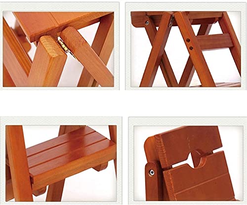 Taburete de escalera plegable de dos peldaños multifunción 46 CM 3