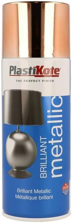Plasti-kote 440.0000162.076 162 400 ml Brilliant Metallic Spray Paint - Copper