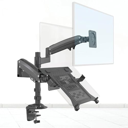 Support moniteur double bras pour un espace de teletravail epure 17-27" - 4