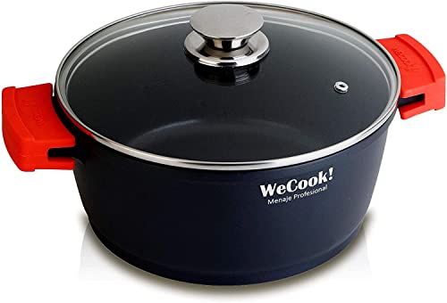 CAST ALUMINIUM POT WITH LID ECOCHEF 28 cm.