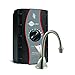 InSinkErator Wave Instant Hot and Cold Water Dispenser System, Faucet & Tank, Satin Nickel, HC-Wave-SN