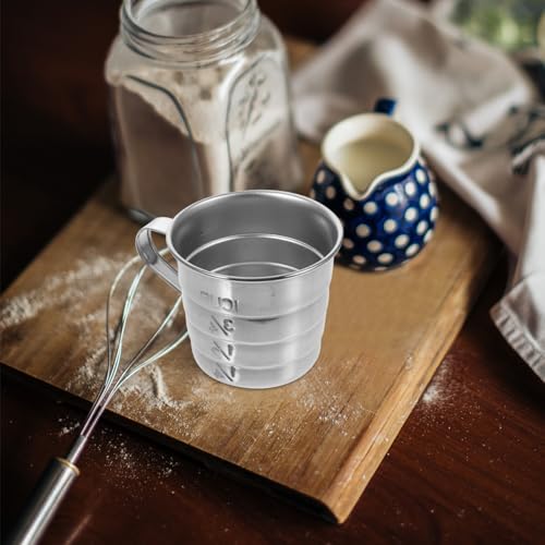 Vaso medidor de acero inoxidable OKUMEYR 8.2X6.9X6.5 cm miniatura 2