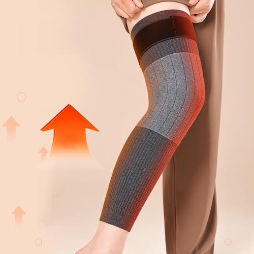 Calentadores de piernas antideslizantes para evitar el frío articular 4