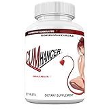 MARINANATURALS CUMHANCER Cum Volumizer for Females. Energy, Lubrication, Ejaculation and Squirt Volume Increase. 30 Pills