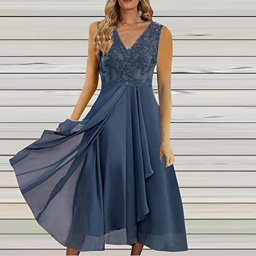 Robe longue en mousseline fluide pour soirées d'été