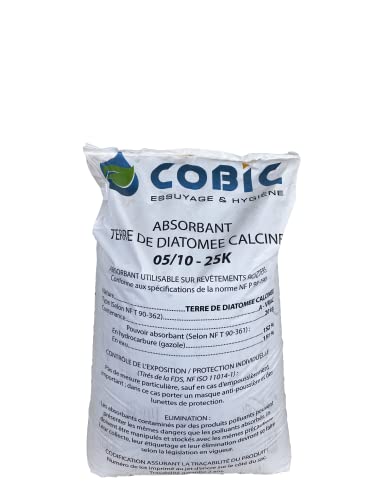 Absorbant mineral terre diatomee - Sac de 40L Cover