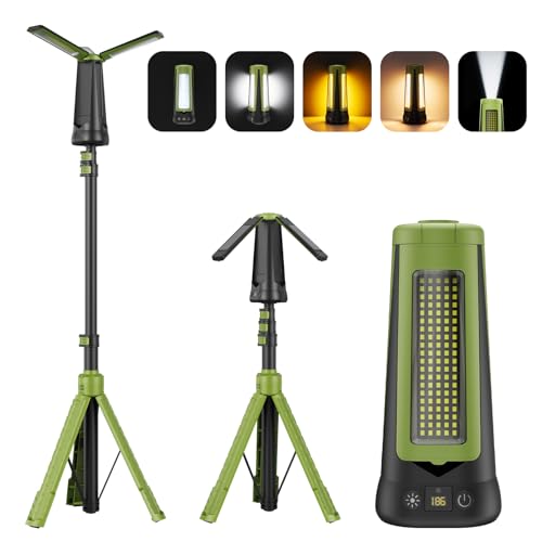 Minthouz-Rechargeable-9000mAh-Telescopic-Camping-LightRechargeable-Lantern Minthouz Rechargeable 9000mAh Telescopic Camping Light,Rechargeable Lantern - Image 1