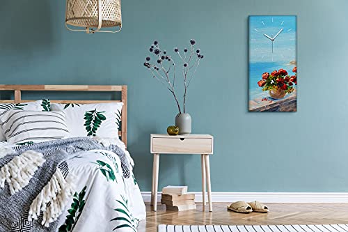 Horloge sur Toile Art Moderne Tableau de Qualité Supérieure - 5