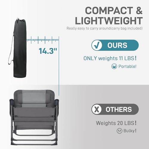 EVER ADVANCED Reclining Camping Chairs FC-5022-455 の商品画像 4