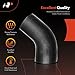 A-Premium Turbocharger Intercooler Hose Compatible with Audi A3 2008-2013, A3 Quattro & Volkswagen CC/Eos 2009-2016, Beetle, Golf, GTI, Jetta, Passat, Passat CC, Tiguan, # 1K0145838AG, 1K0145838M