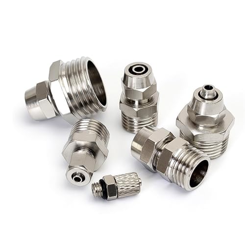 Raccord pneumatique M5 pour stopper les fuites d'air sur tube 6 mm