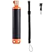 Suptig Hand Grip Waterproof Handle Monopod Floating Mount for Gopro Hero 13, Hero 12, 11, 10, 9, 8, 7, 6, 5, 4, 3+, 3, 2, 1, Hero Session Gopro Max, Fusion DJI osmo, Akaso More Action Cam