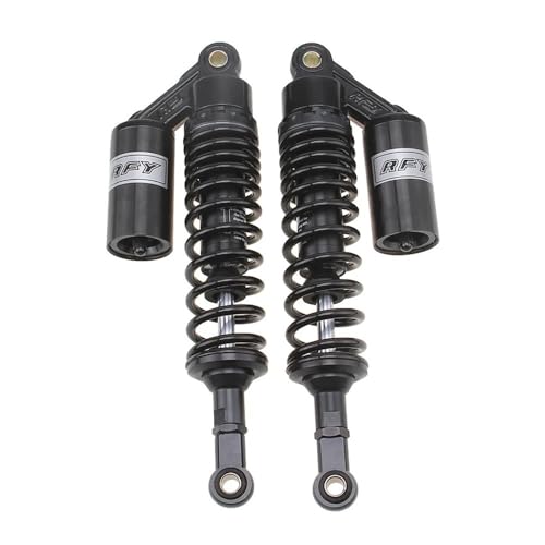 Amortisseurs pneumatiques moto contre les chocs suspension arrière 340mm