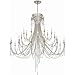 Arcadia 28 Light Antique Silver Chandelier