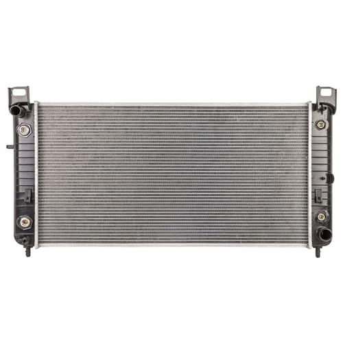 Radiator w/Oil Cooler & 1 Core For Chevy Silverado Tahoe Suburban GMC Sierra Yukon Cadillac Escalade GMT800 Auto Trans - BuyAutoParts 19-00059AN NEW