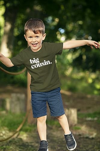 Image of Bold Big Cousin T-Shirts for Girls and Boys Fun Family Outfits