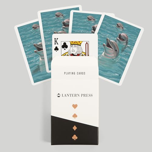 Lantern Press Naipes Póker 52 cartas para adultos miniatura 6