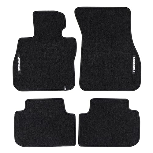 FROGUM Horizon Tapis Auto Velour Moquette pour BMW Série 1 F40 2019-2024| Inodores | avec Fixations | Pratiques et élégants