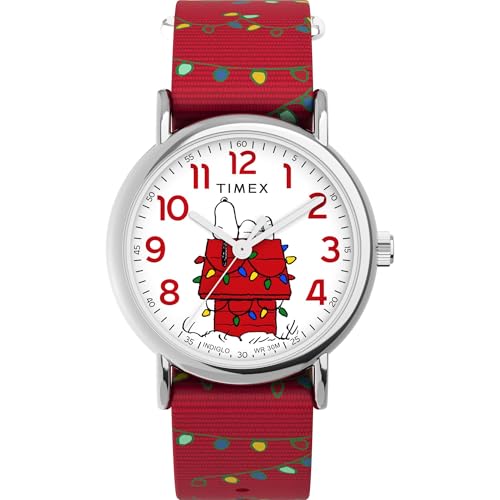 Montre analogique Timex pour Femme en nylon : le style idéal du bureau au weekend