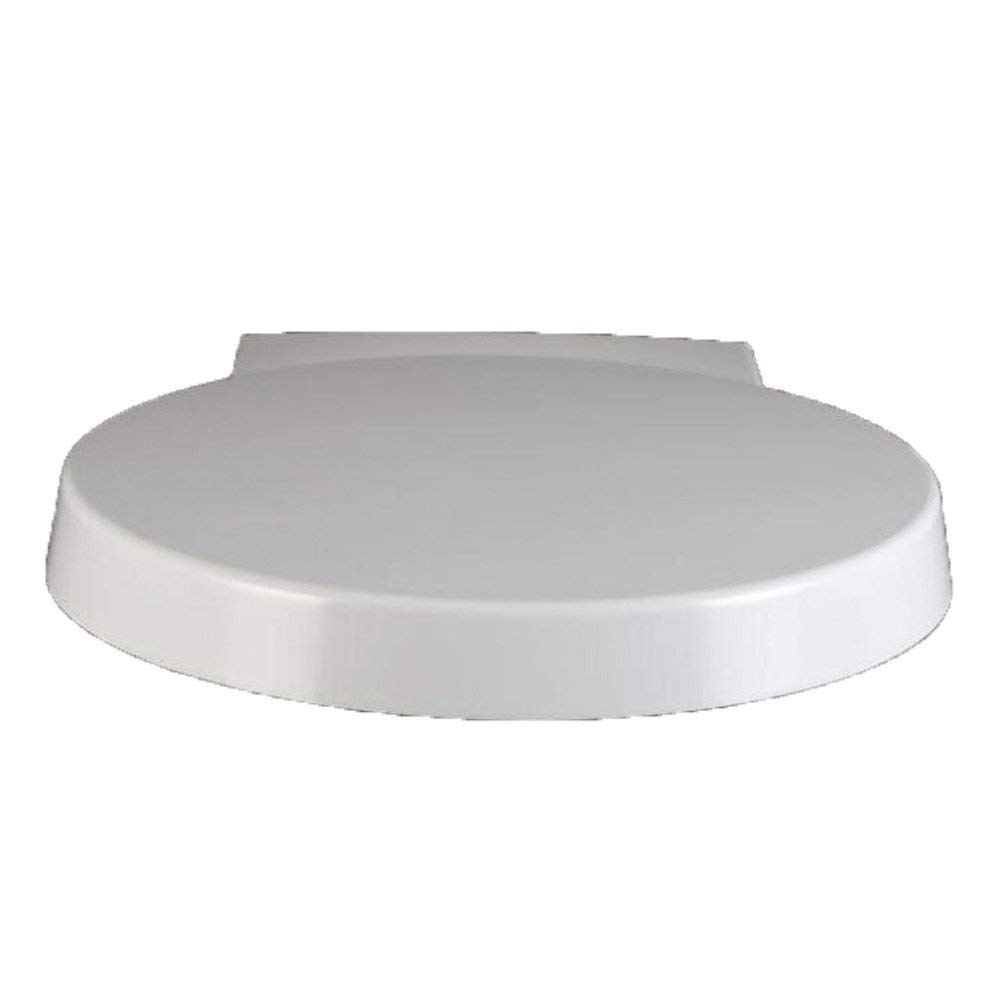 Toilettendeckel mit antibakterieller Harnstoff-Formaldehyd-Harz-Dämpfungsabdeckung für runde Toilette, Weiß-41,1-45,7 * 40 cm Lieblingsgeschenk