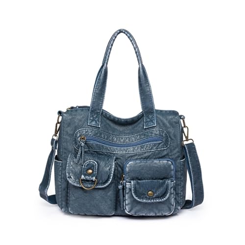 Image of Hobo Handbag and Purses for Women,Top Handle Satchel Purse Tote Shoulder Bags Faux Leather for Ladies