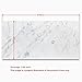 Stone Center Online Carrara White Marble 12x24 Tile Honed Kitchen Bath Wall Floor Backsplash Shower (100 sq.ft.)