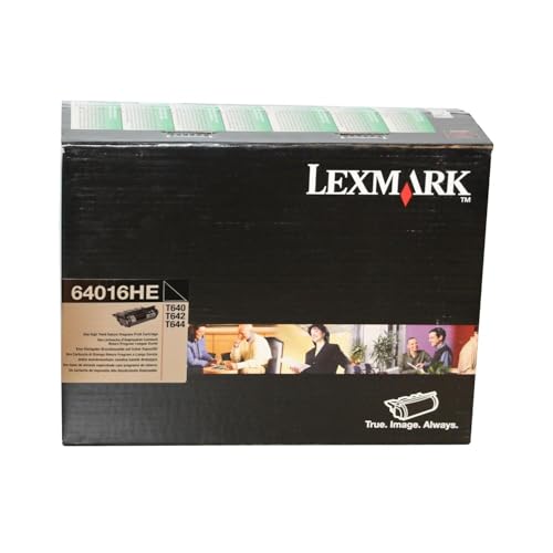 Lexmark T644 Cartouche de toner Noir 64016HE pour imprimante laser