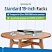 19-Inch Rack Mount Kit Compatible with Cisco 3560-C and 2960-C Compact Switches, RCKMNT-19-CMPCT= Replacement, Heavy-Duty Alloy Steel Mounting Brackets with Screws & Hardware for Easy Installation