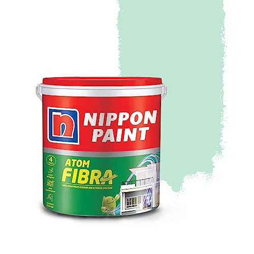 Image of Nippon Paint Atom Fibra 2 In 1 Interior & Exterior Emulsion (Walk In The Park, 1 L)