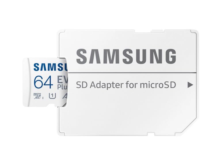 Image of Samsung EVO Plus microSDXC Memory Card 64 GB, 160 MB /s, U1, V10, A1, MB-MC64SA /TR