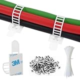 50Pcs Adhesive Cable...image