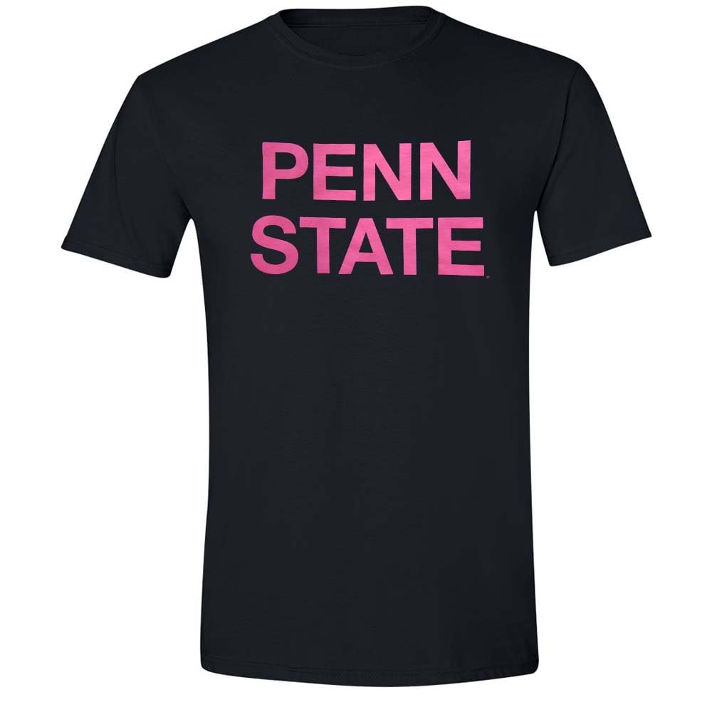 Penn State Officially Licensed Throwback Pink PS Short Sleeve T-Shirt