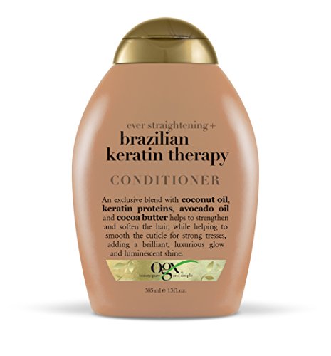 Ogx 118035 Ever-Straightening + Brazillian Keratin Therapy Shampoo And Conditioner 13 Oz thumb #2