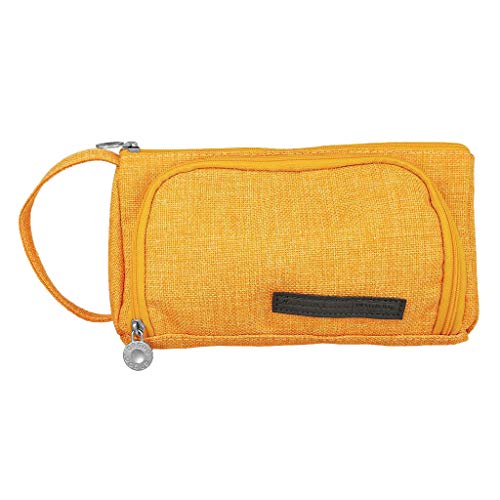 Preisvergleich Produktbild Qiuday Federmäppchen Große Kapazität Mäppchen Bleistift Stiftetasche Federtasche Stiftemappe Make-up Tasche Durable School Student Stifthalter Schreibwaren Make-Up Kosmetiktasche für Mädchen