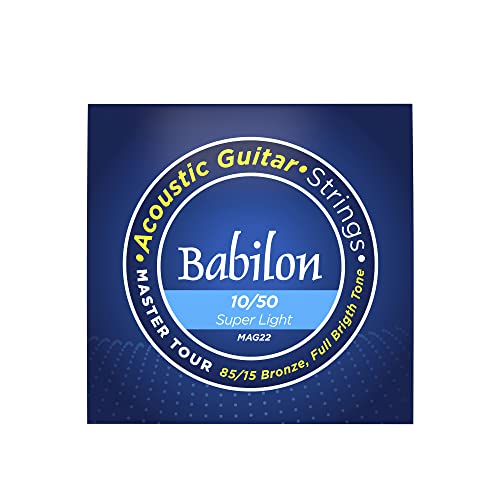 Instrumentos Musicales, Musical Instruments BABILON Set de Cuerdas para Guitarra (0.010-0.050) BABILON 85/15 MAG22/010