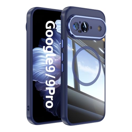 Image of Magnetic Case with Clear Back for Google Pixel 9, Fit for MagSafe