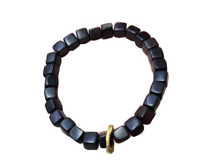 Pulsera de meditación cuadrada sándalo natural