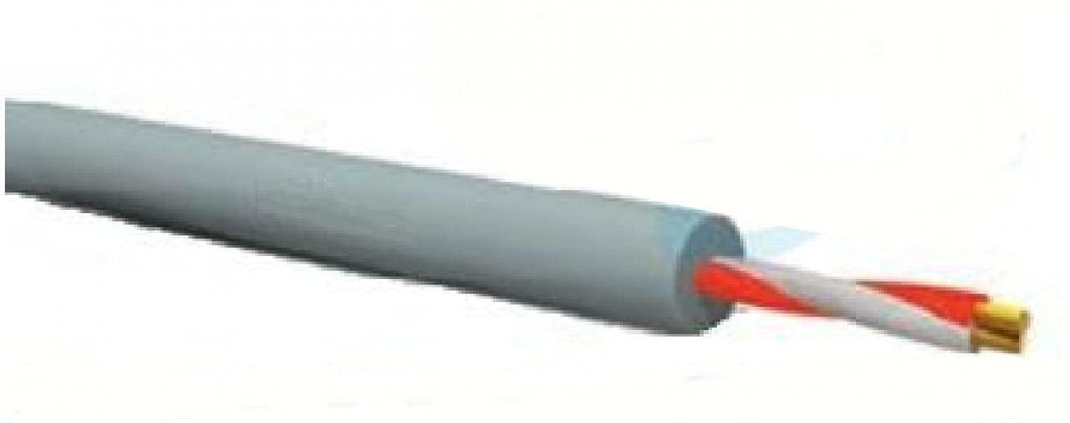 Cavo Doppino Telefonico Telecom 1x2x1 Da Esterno – 2x1 Mm, 100 Metri, Bipolare Rosso/bianco, Made In Italy