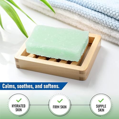 T.Taio Esponjabon Aloe Vera Soap Sponge - Gentle Shower Scrubber With Mini Mother Of Pearl - Cleaning Bath Wash Scrub thumb #3