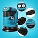 Random Orbit Sander for Makita 18v Battery(Tool Only),Brushless Motor 6 Variable Speed Orbital Hand Sander with Dust Collector for Woodworking Sanding and Polishing
