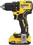 DEWALT 20V MAX Brushless 1/2 in. Cordless Compact Drill Driver Kit, Ratcheting Chuck, LED (DCD793D1)